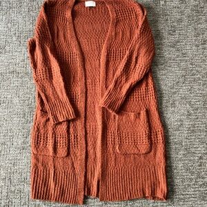 Universal Thread Women's Terracotta Cardigan